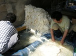 Hanji paper making process